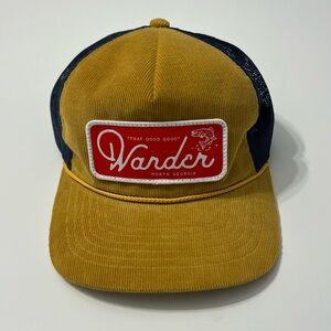 Wander North Georgia corduroy SnapBack hat